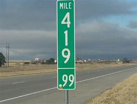 Colorado Replaces 420 Mile Marker With 41999 After Multiple Thefts I