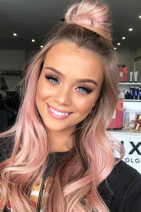 Pink Hairstyles For Long Hair 25 Pink Hair Styles To Dye For