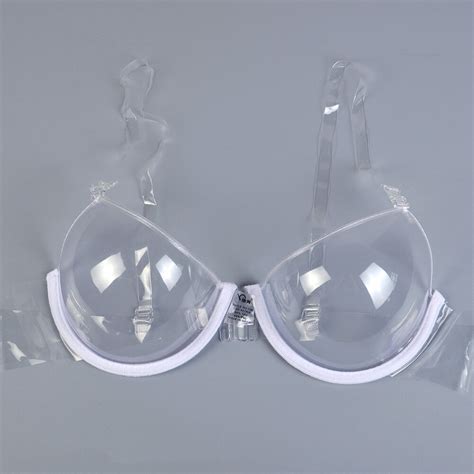 2021 Transparent Clear Push Up Bra Strap Invisible Bras Women Underwire