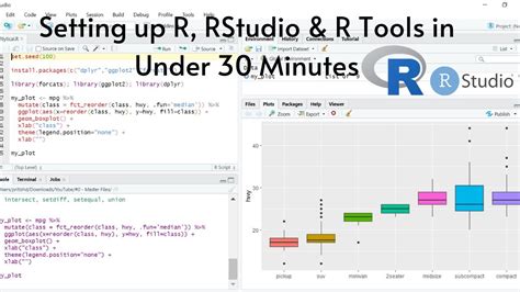 Setting Up R Rstudio And R Tools In Under 30 Minutes Welcome To