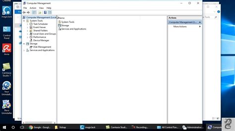Computer Management On Windows 10 Computer Management Services On