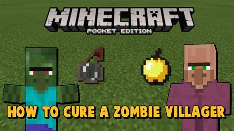 How To Make A Zombie Villager How To Cure A Zombie Villager In