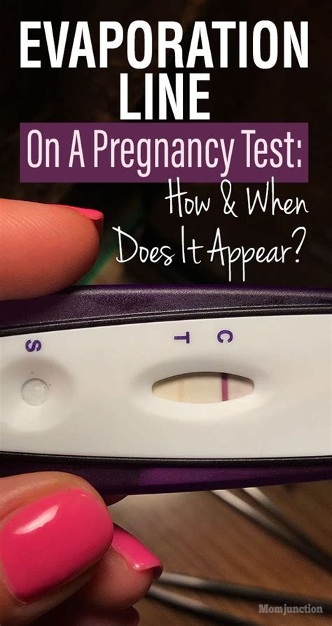 What Is Evaporation Line Pregnancy Test And How It Looks Like Pregnancy Test Positive