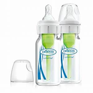 Dr Brown 39 S Natural Flow Options Glass Narrow Baby Bottle 4 Oz 2