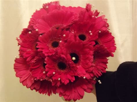 Pink Gerbera Bouquet Created By Poppies Florist Bournemouth And
