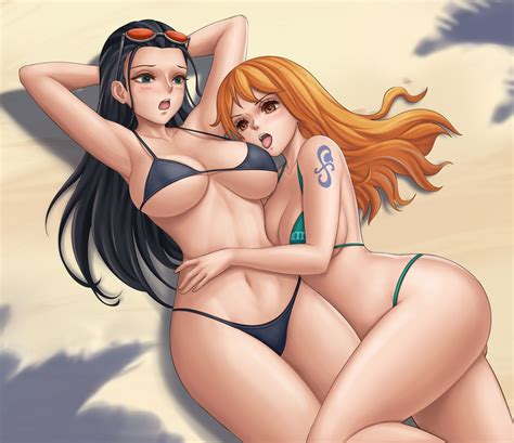 Rule If It Exists There Is Porn Of It Flowerxl Nami Nico Robin