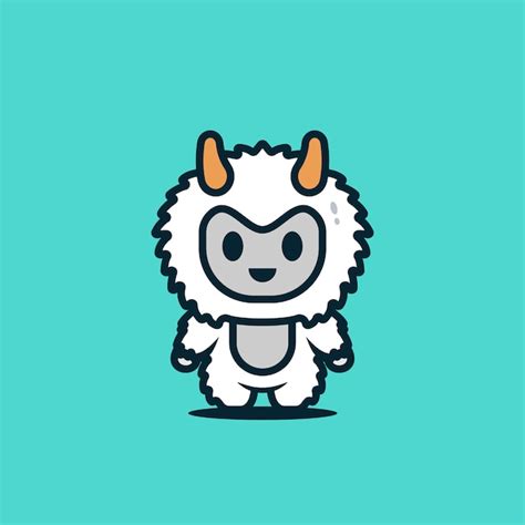 Premium Vector Cute Characters Yeti