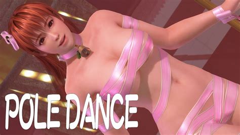 Doax3 Kasumi Pole Dance かすみ、水着：フォー・ユーc、髪型：ロング For You C Youtube