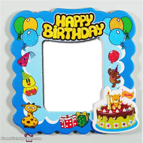 Happy Birthday Frames For Kids Birthday Cake Images