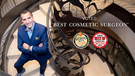 The Esteemed Newport Beach Board Certified Facial Plastic Surgeon Dr Kevin Sadati Receives The