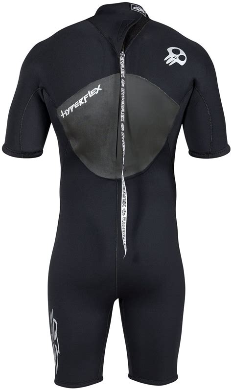 A Black Wetsuit With White Writing On The Chest