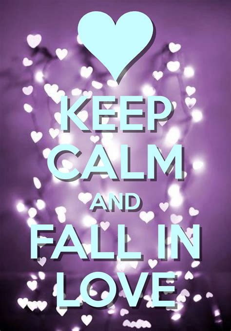 keep calm and fall in love created with keep calm and carry on for ios keepcalm