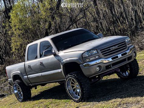 2006 Gmc Sierra 1500 With 24x12 44 Hardcore Offroad Hc15 And 3512