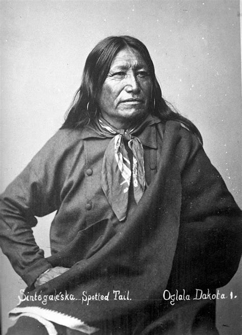 Brulé Sioux Chief Spotted Tail Was Born About 1823 In The White River