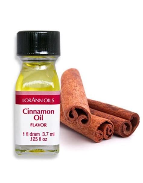 Lorann Oils Cinnamon Oil Dram Super Strength Ecakesupply