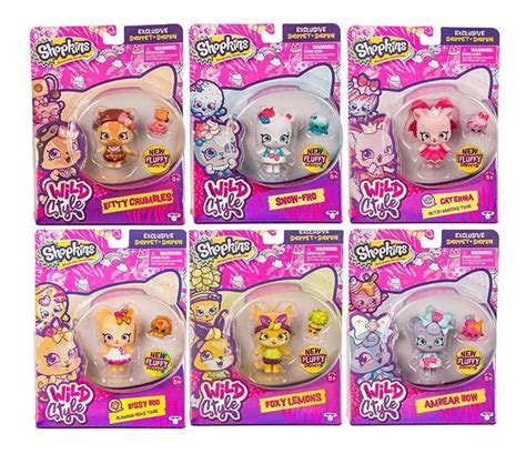 Tv And Movie Character Toys Kitty Crumbles Ambear Bow Shopkins Wild