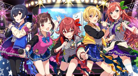 Wallpaper Anime Girls The Idolmaster Shiny Colors X
