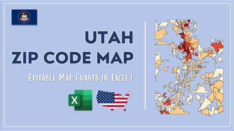 Utah Zip Code Map And Population List In Excel Sexiz Pix