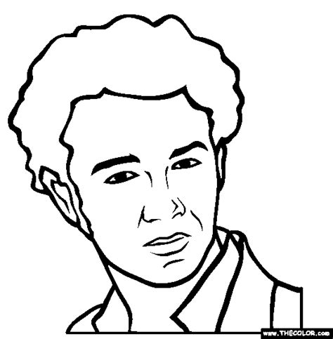 Jonasbrothersgames.net is here to bring to you all jonas brothers related games. Famous People Online Coloring Pages | Page 2