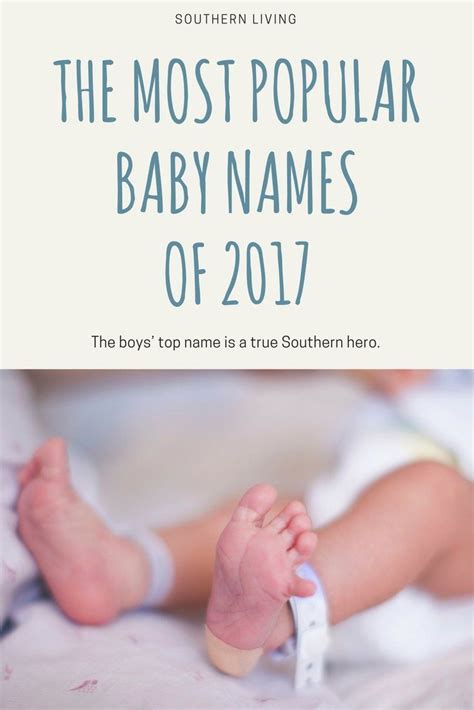 These Were The Most Popular Baby Names Of 2017 Popular Baby Names
