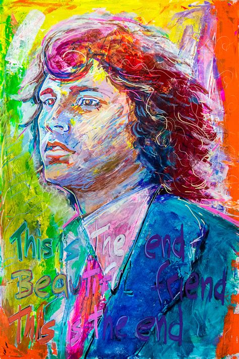 Jim Morrison Acrylic On Canvas 60x90cm On Behance