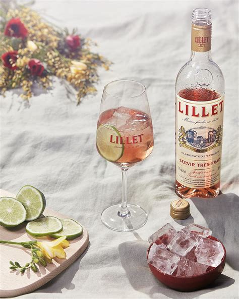 Lilet Rosé Tonic Getränke Lillet cocktail Rezepte