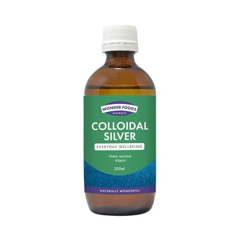 Wonder Foods Colloidal Silver 200ml Buynatural Marketplace