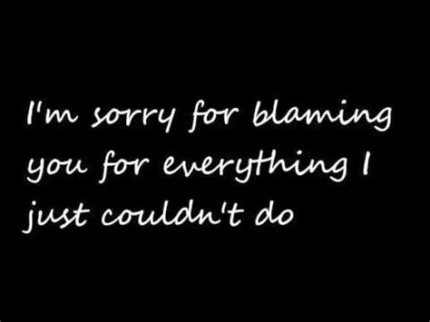 I'm sorry quotes for when you can't find the right words. Hurt - Christina Aguilera Lyric (Fitri I'm Sorry, Have You ...