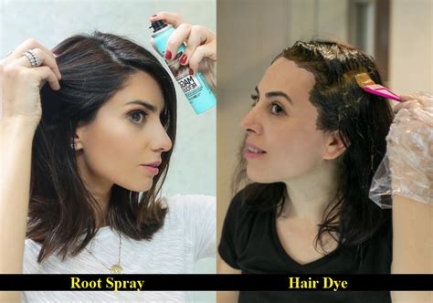 Can You Dye Hair Over Root Touch Up Spray How Hairstylecamp
