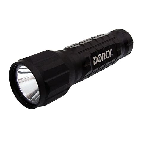 Dorcy 120 Lumen Weather Resistant Led Flashlight With Holster Black