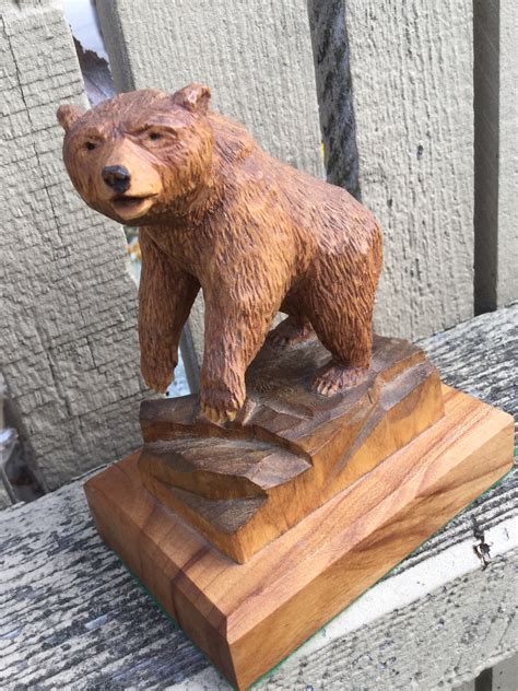 A Great Carved Wooden Bear Collectors Weekly