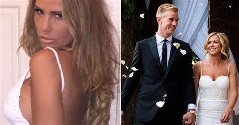 Joe Harts Wife Slams Katie Price Over Wedding Jibe Shes A Clueless