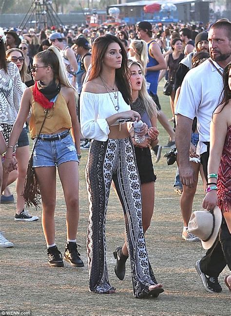 Kendall Jenner Gets In Touch With Her Inner Hippie In Floral Bell