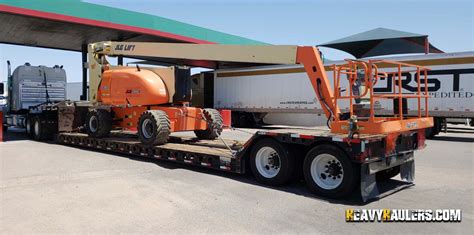 Boom Lift Shipping Services Heavy Haulers 800 908 6206
