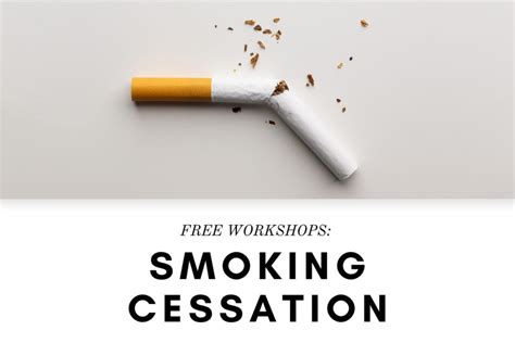 free smoking cessation workshops west cancer center