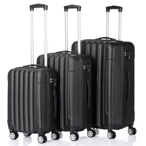 Ubesgoo 3pcs 20 24 28 Luggage Travel Set Bag Trolley Suitcase Wtsa