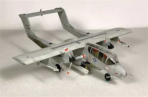 Ov 10a Bronco Plastic Model Airplane Kit 172 Scale 12463