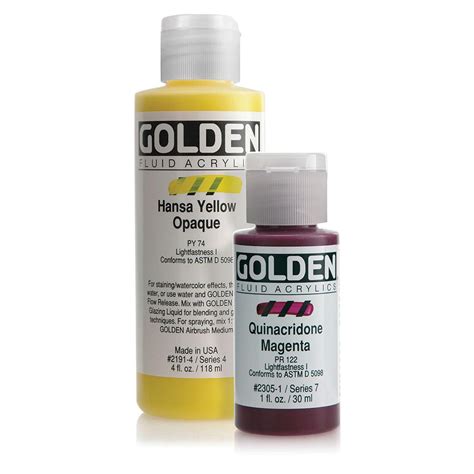Golden Fluid Acrylic Paint Jerrys Artist Outlet