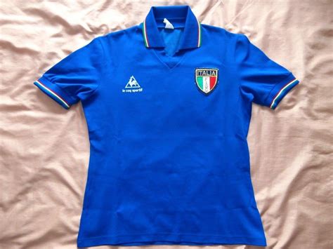 Italy Home Football Shirt 1981 1982