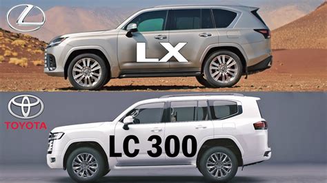 Lexus Lx Vs Toyota Land Cruiser Youtube