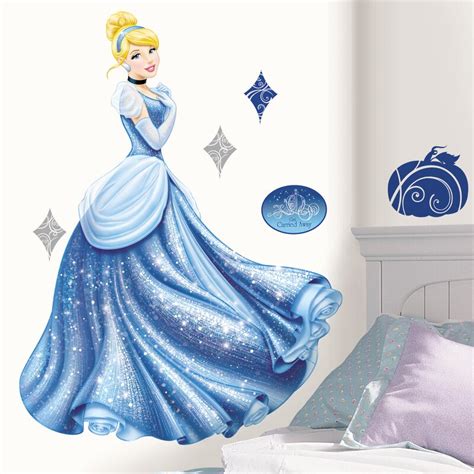Room Mates Popular Characters Disney Princess Cinderella Glamour Giant