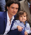 Orlando Bloom's son Flynn gets restless as he attends the… Celebrity ...