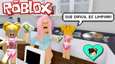 Roblox Goldie Limpia La Casa En Bloxburg Para Comprar Juguetes Youtube