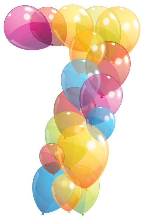 Number Clipart Balloon Picture 1760783 Number Clipart Balloon