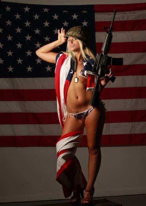 Wrapped In Freedom 22 Photos Girl Guns