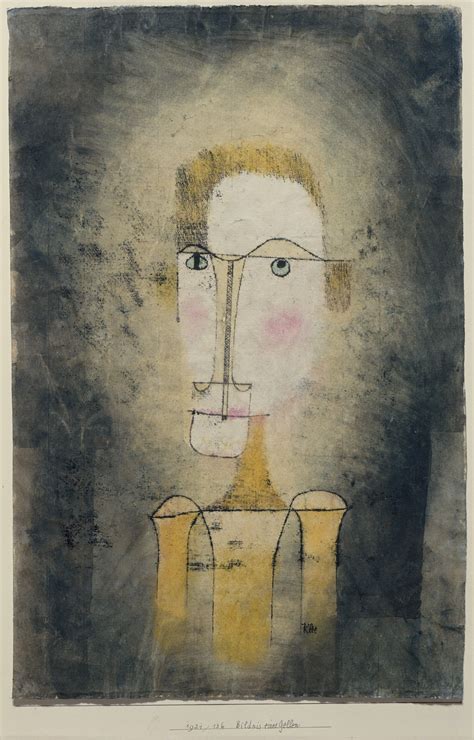 Paul Klee Portrait Of A Yellow Man The Metropolitan Museum Of Art