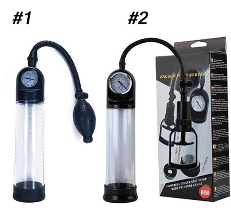 Pressure Gauge Vacuum Male Enlargment Pump Sex Extenders Enlargement