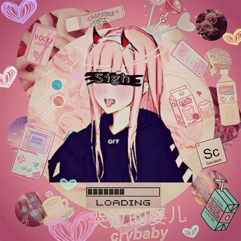 Photoshop Of Zero Two Aesthetic Chan Crafts And Other