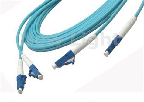 3m Lc To Lc Fiber Optic Cable Blue Duplex Single Mode Om3 Fiber Optic