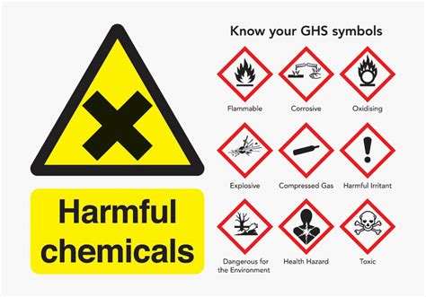 Explosive Sign Png Pic Chemical Hazard Signs Transparent Png Kindpng